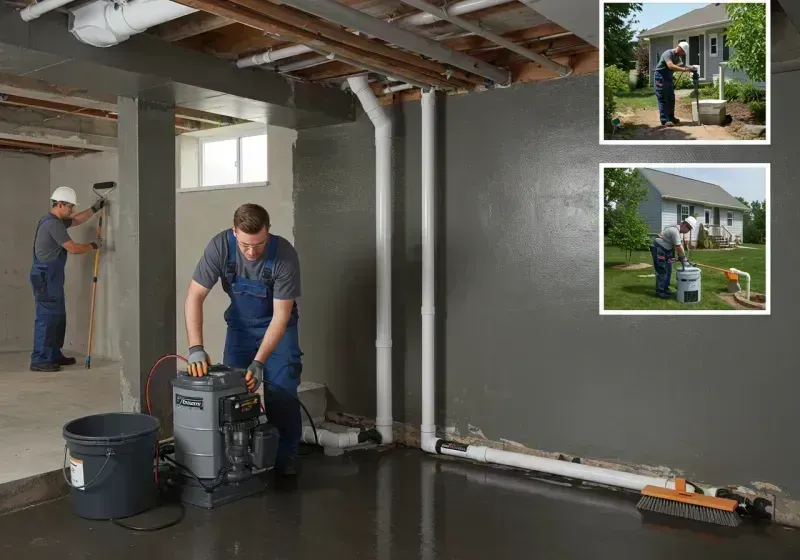 Basement Waterproofing and Flood Prevention process in South Burlington, VT